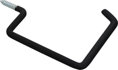 Hillman Hardware Essentials Large Storage Hook Black Vinyl (60lb)