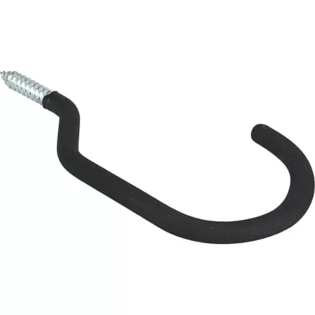 Hillman Hardware Essentials Bike Hooks 60 lb Black Vinyl 60 Pack Hardware Hooks