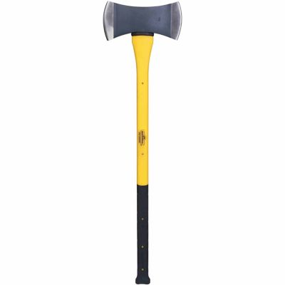 Groundwork Pro 3 5 Lb Double Bit Michigan Axe Fiberglass Handle At Tractor Supply Co