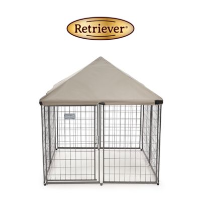 Image showing  5 ft. x 4.5 ft. x 4.5 ft. Pet Retreat Portable Dog Kennel