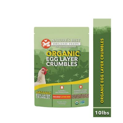 Nature's Best Organic Organic Egg Layer Crumble Chicken Feed
