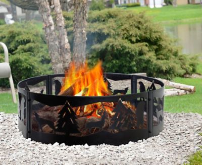 Pleasant Hearth 36 In Wilderness Fire Ring Steel Ofw177fr At Tractor Supply Co