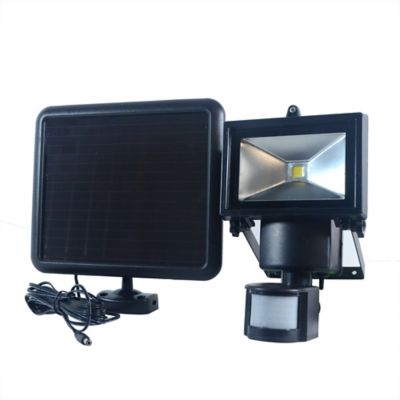 Nature Power Single COB Solar Motion Activated Security Light with Integrated LED, 22260