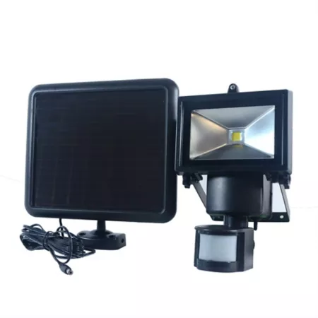 Nature Power Single COB Solar Security Light 500 Lumens Motion Activated with Integrated LED Security Lights