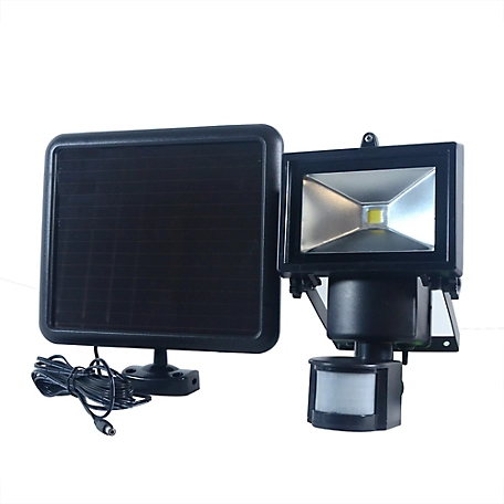 Nature Power Single COB Solar Motion Activated Security Light with Integrated LED, 22260