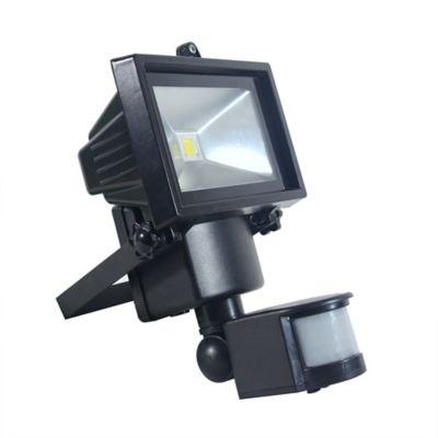 Image showing  500-Lumen Single COB Solar Motion-Activated Security Light with Integrated LED