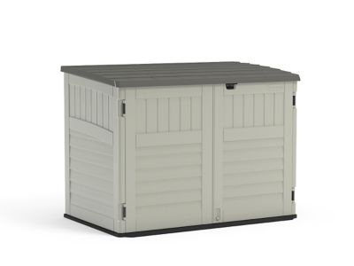 Suncast 44.25 in. x 70.5 in. Stow Away Horizontal Shed, 70 cu. ft.