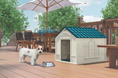 Image showing  Indoor/Outdoor Resin Dog House, Large