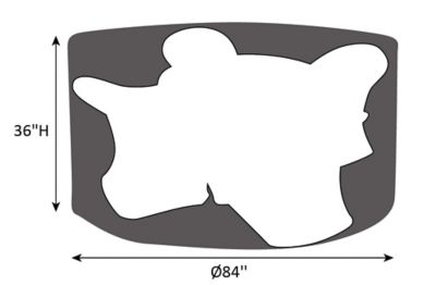 Image showing  Sorara USA Round Table and Chair Set Cover, CT0926036TN