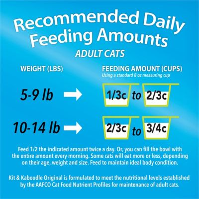 Image showing 5 th Purina Kit & Kaboodle Adult Indoor/Outdoor Original Poultry, Liver and Ocean Fish Formula Dry Cat Food