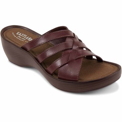 Eastland Women's Poppy Wedge Sandals, 2-1/2 in. H Heel