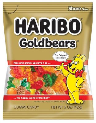 Haribo Gold Bears Peg 5oz