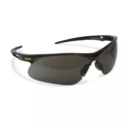 DeWALT RECIP Safety Glasses Black Frame Black Lenses Safety Glasses