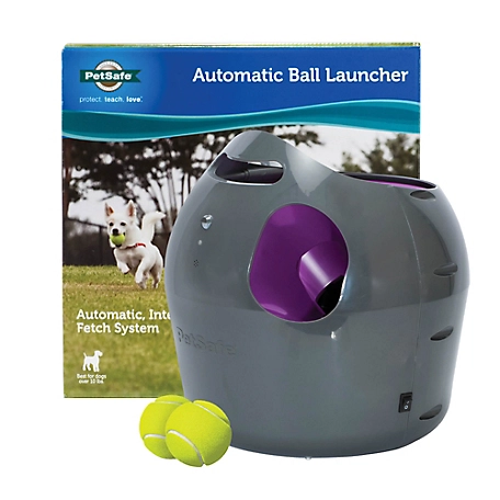 PetSafe Automatic Ball Launcher Dog Toy - Tennis Ball Throwing Machine for Dogs