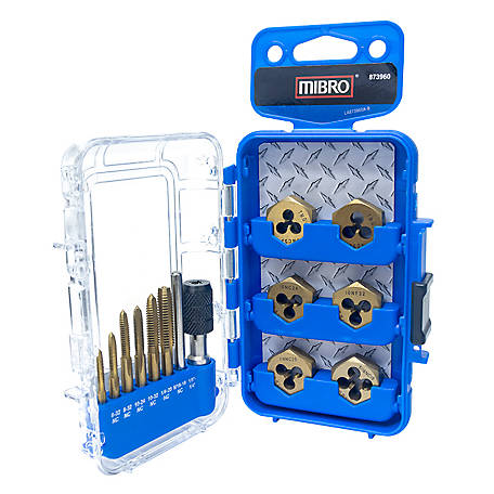 Mibro 13-Piece Tap and Die Set