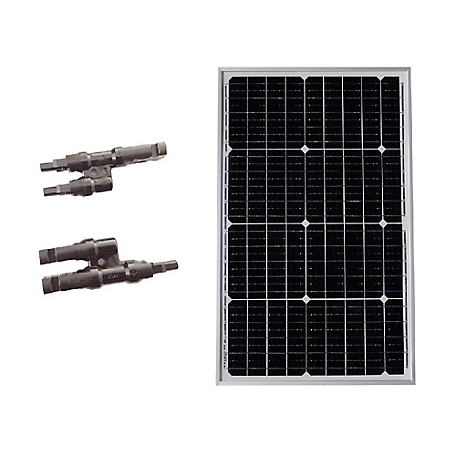 Grape Solar 50W Off-Grid Solar Panel Expansion Kit, GS-50-EXP