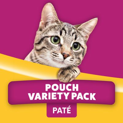 Image showing 5 th Paws & Claws All Life Stages Turkey and Giblets, Chicken and Tuna Chunks Wet Cat Food, 3 oz., Pack of 12 Pouches