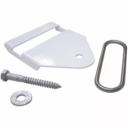 SureHook Termination Bracket White Fencing Hardware