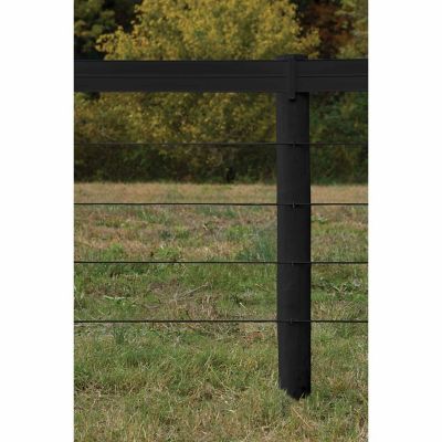 PolyPlus 1,320 ft. Coated Non-Electric Wire Fence, 12.5 Gauge, Black