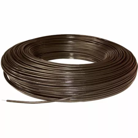 1 320' x 12.5 Gauge PolyPlus Coated Non-Electric Wire Fence Brown Horse & Field Fencing