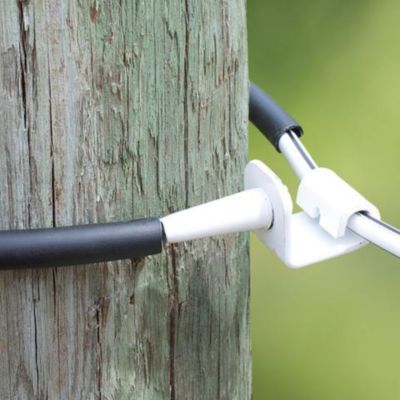 Image showing  Quick End Wire Terminator for 12.5 Gauge Wire, White