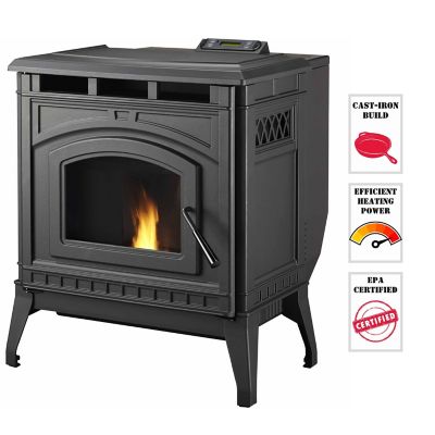 PelPro Pellet Cast-Iron Stove, 2,200 sq. ft