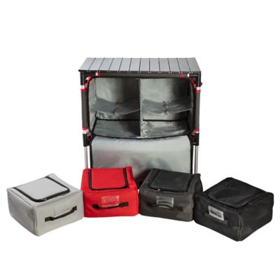 Image showing  Sherpa Square Table and Organizer, 18.25 in. x 27 in.