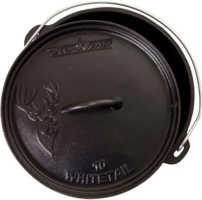 Image showing  Classic 10 in. Cast-Iron Dutch Oven