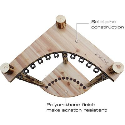 Image showing 5 th Rush Creek Creations 12-Rod Corner Rack