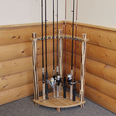 Image showing 11 th Rush Creek Creations 12-Rod Corner Rack