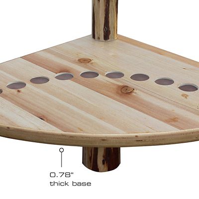 Image showing 12 th Rush Creek Creations 12-Rod Corner Rack