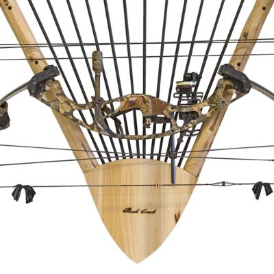 Image showing 7 th Rush Creek Creations 2-Bow 12-Arrow Wall Rack