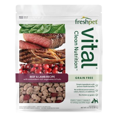 Image showing Deli Fresh Vital Clean Nutrition All Life Stages Grain-Free Fresh Beef and Lamb Recipe Wet Dog Food, 5.5 lb.