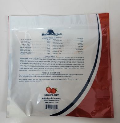 Image showing  Strawberry Flavor Nuggets Horse Treats