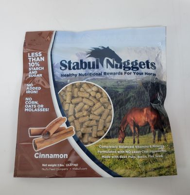 Stabul Cinnamon Flavor Nuggets Horse Treats, 5 lb.