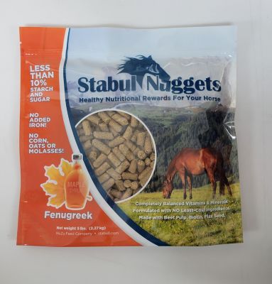 Stabul Fenugreek Nuggets Horse Treats, 5 lb.