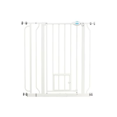 Image showing 7 th Carlson Pet Products Extra Tall Walk-Through Metal Pet Gate, 30 in. to 40 in. W