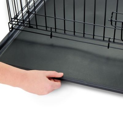 Image showing 5 th Carlson Pet Products Secure 1-Door Steel Dog Crate, 24 in., Small