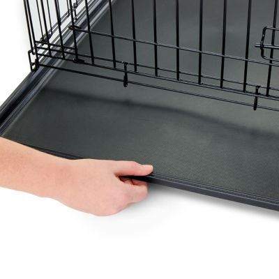 Image showing 6 th Carlson Pet Products Secure 2-Door Steel Dog Crate, 24 in., Small