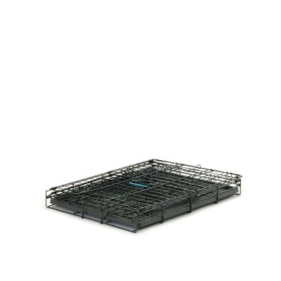 Image showing 8 th Carlson Pet Products Secure 2-Door Steel Dog Crate, 24 in., Small