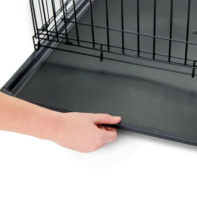 Image showing 6 th Carlson Pet Products Secure 2-Door Steel Dog Crate, 42 in., Large