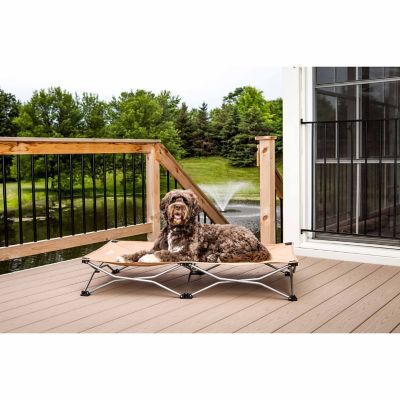 Carlson Portable Elevated Dog Bed, Rectangle