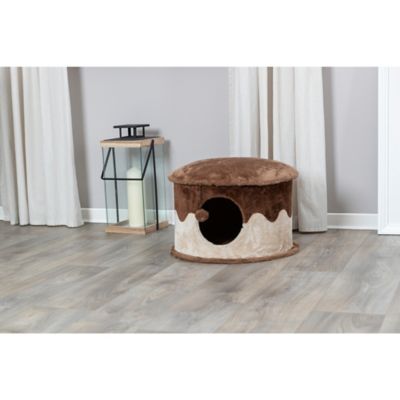 Image showing 5 th TRIXIE Cozy Cat Condo with Dangling Cat Toy