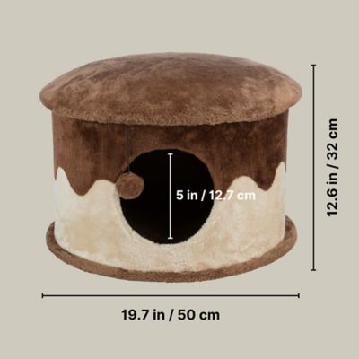 Image showing 7 th TRIXIE Cozy Cat Condo with Dangling Cat Toy