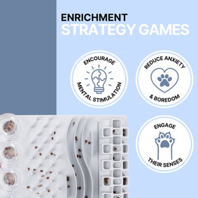 Image showing 9 th TRIXIE Cat Activity Fun Board, Strategy Game, Interactive Play