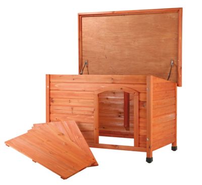 Image showing  Outdoor Wooden Dog Club House, Large