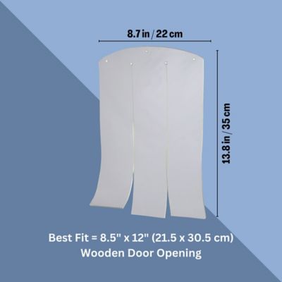 Image showing  natura Vinyl Dog Door Flap, Dog Door Replacement Flaps, Plastic