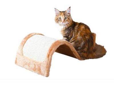 Image showing  Wavy Sisal Scratching Wave Cat Lounger, 11.25 in. x 19.5 in. x 7 in., Brown