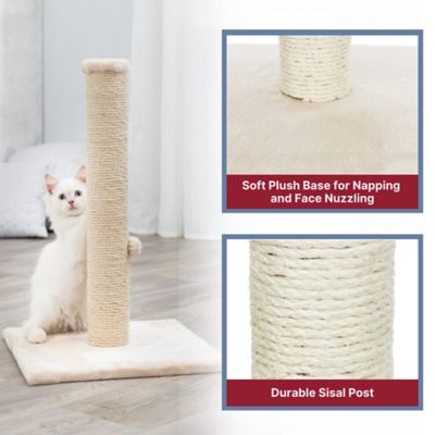 Image showing  Parla Durable Sisal Rope Cat Scratching Post, 24.5 in.