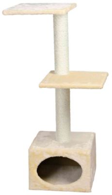 TRIXIE Badalona Cat Tower with Scratching Posts, Condo, Two Platforms